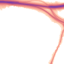 Night-time road noise heatmap for CO4 9TG