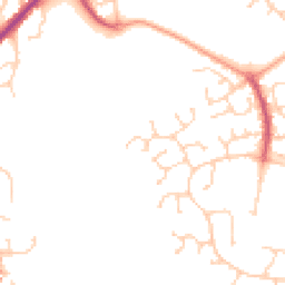 Daytime road noise heatmap for CO4 9TP