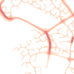 Daytime road noise heatmap for CO4 9TU