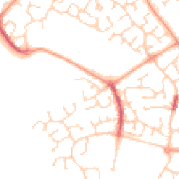 Daytime road noise heatmap for CO4 9UG