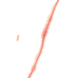Night-time road noise heatmap for CO4 9WG