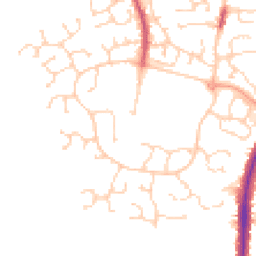 Daytime road noise heatmap for CO4 9YE