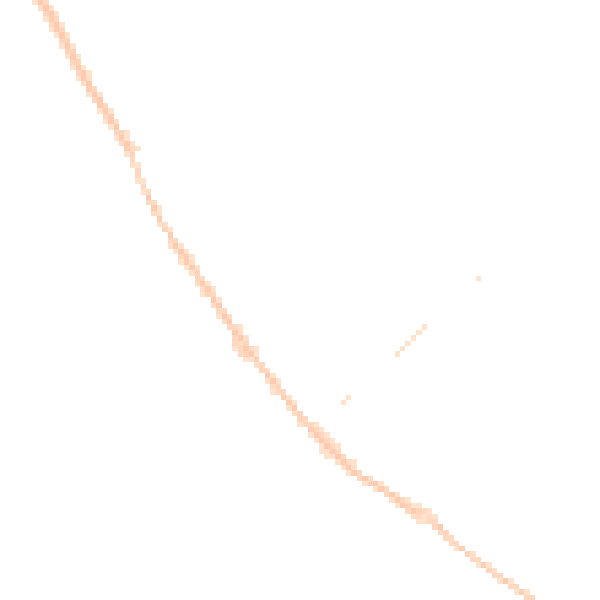 Night-time road noise heatmap for CO5 0AA