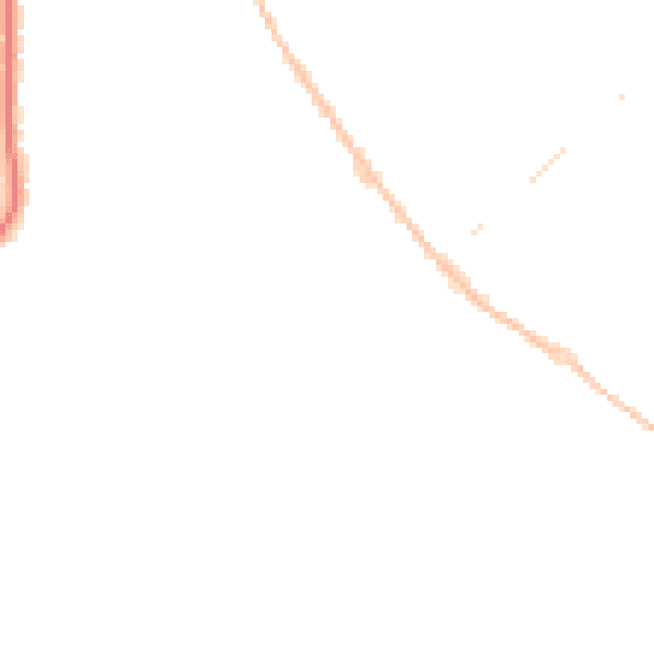 Night-time road noise heatmap for CO5 0AE
