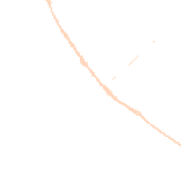 Night-time road noise heatmap for CO5 0AF