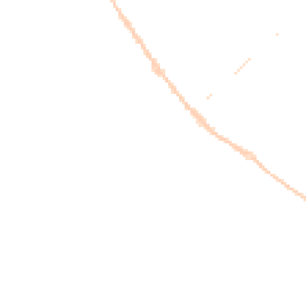 Night-time road noise heatmap for CO5 0AG