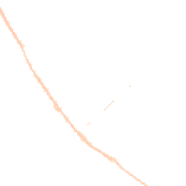 Night-time road noise heatmap for CO5 0FQ