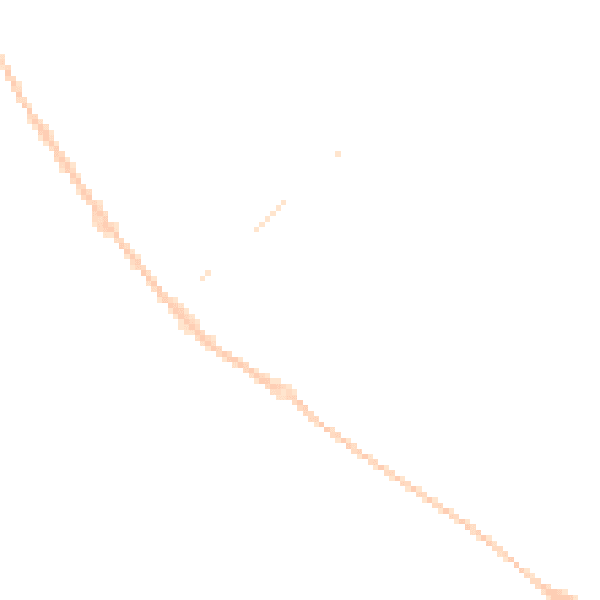 Night-time road noise heatmap for CO5 0FZ