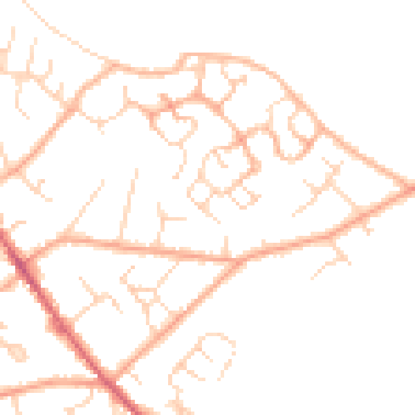 Daytime road noise heatmap for CO5 0GS