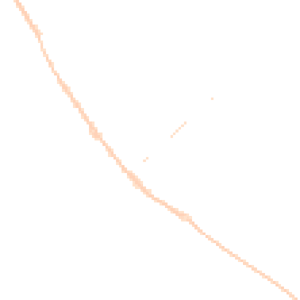 Night-time road noise heatmap for CO5 0RA