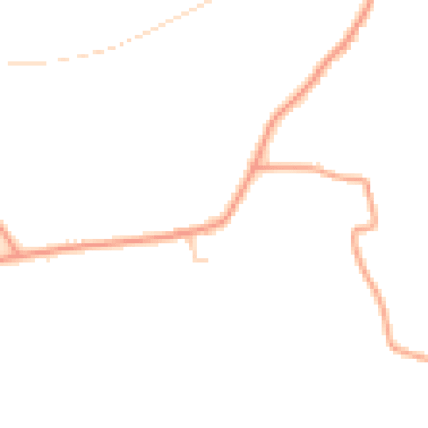 Daytime road noise heatmap for CO5 7AS