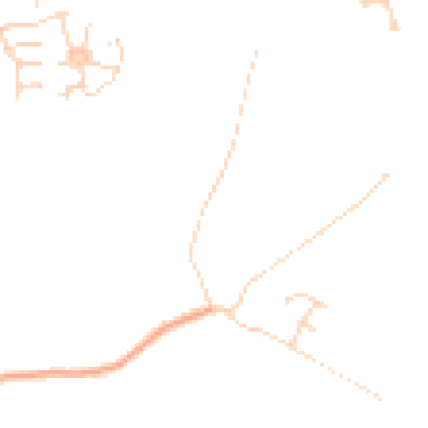 Daytime road noise heatmap for CO5 7BX