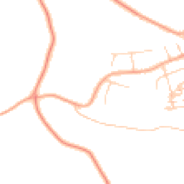 Daytime road noise heatmap for CO5 7HY