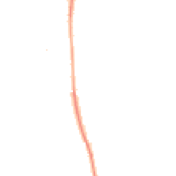 Night-time road noise heatmap for CO5 7JF