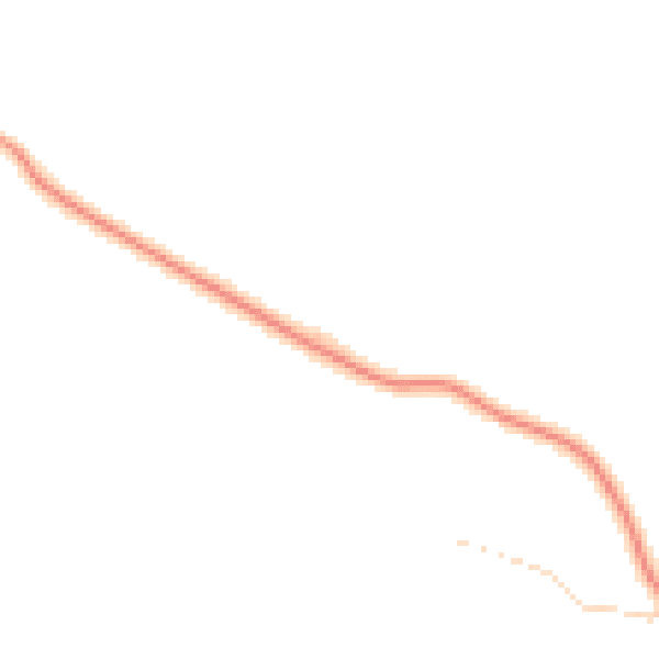Daytime road noise heatmap for CO5 7NL
