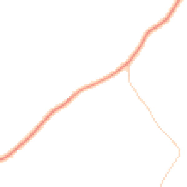 Daytime road noise heatmap for CO5 7RE