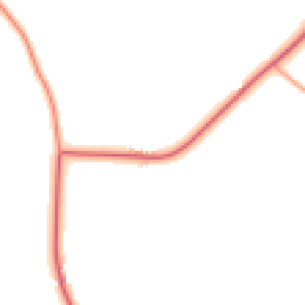 Daytime road noise heatmap for CO5 7RR
