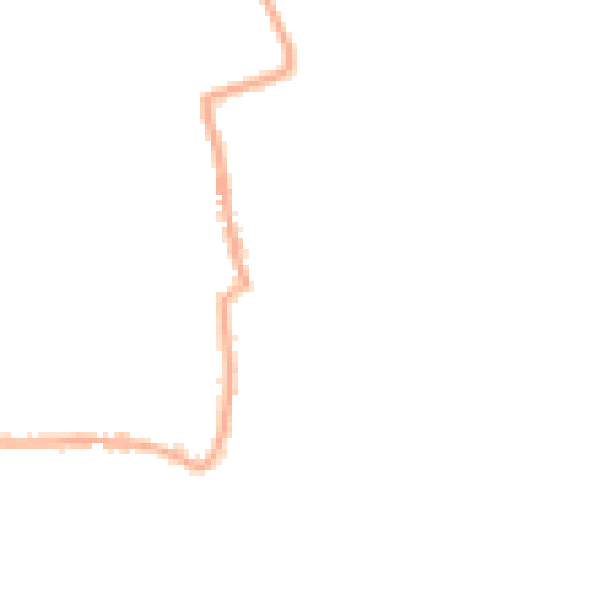 Night-time road noise heatmap for CO5 8DQ