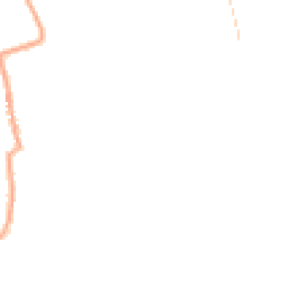 Night-time road noise heatmap for CO5 8EU