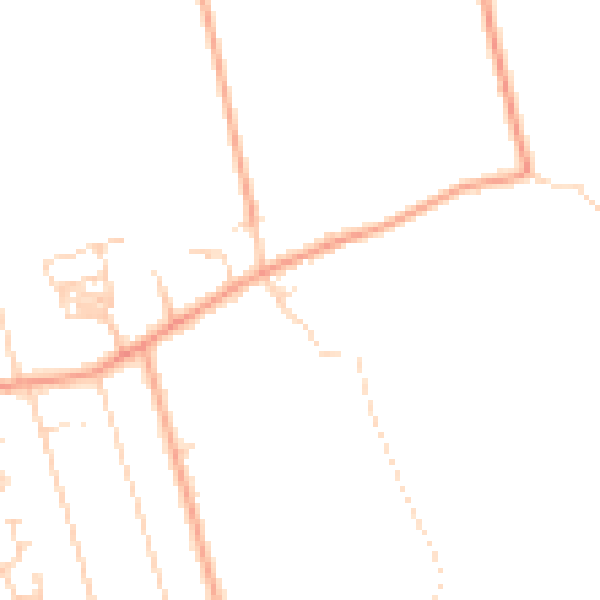 Daytime road noise heatmap for CO5 8HW