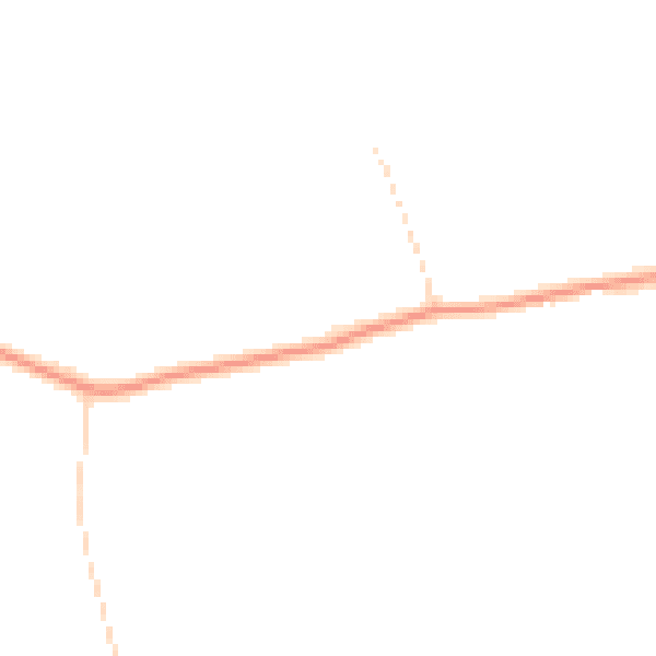 Daytime road noise heatmap for CO5 8TA