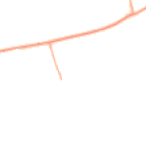Daytime road noise heatmap for CO5 8TJ