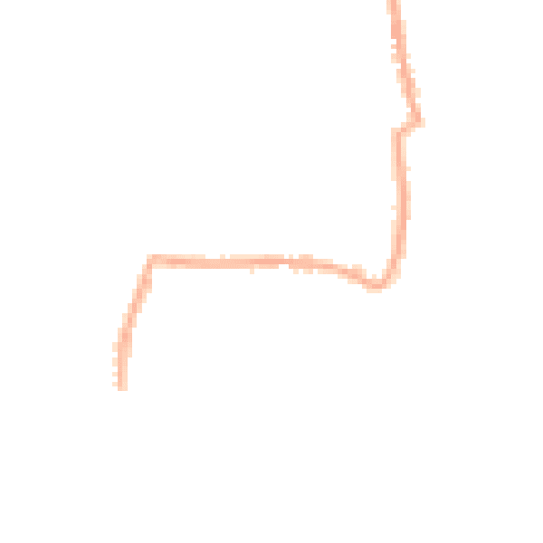 Night-time road noise heatmap for CO5 8TL