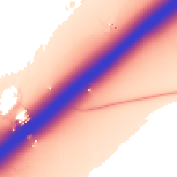 Daytime road noise heatmap for CO5 9EP