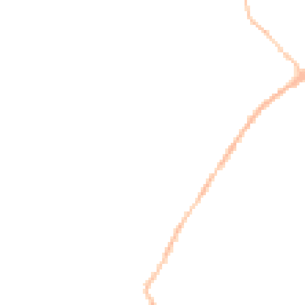 Night-time road noise heatmap for CO5 9FF