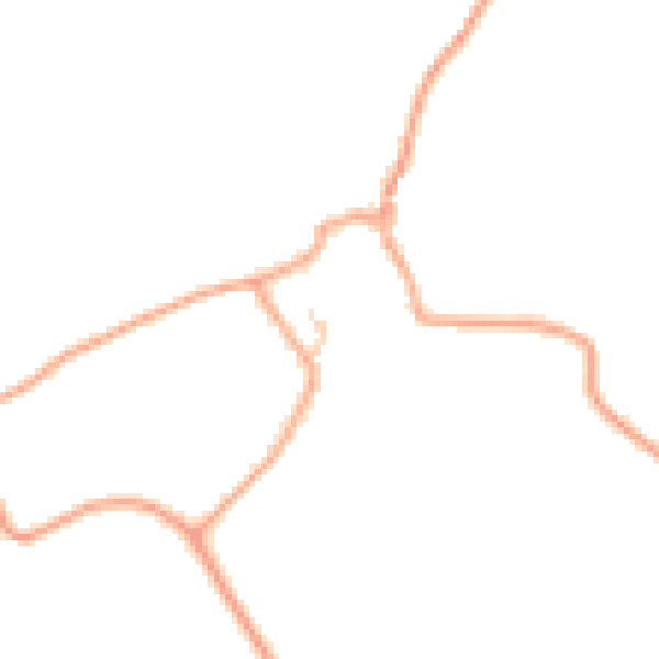 Daytime road noise heatmap for CO5 9GD