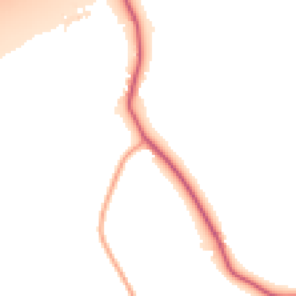 Daytime road noise heatmap for CO5 9ST