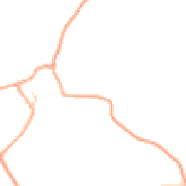 Daytime road noise heatmap for CO5 9TZ