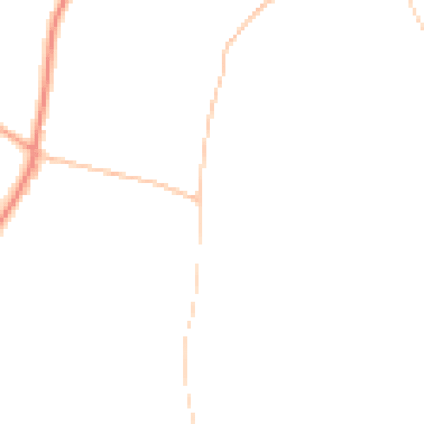 Daytime road noise heatmap for CO5 9UJ