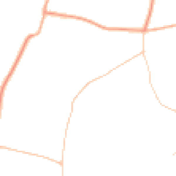 Daytime road noise heatmap for CO5 9UP