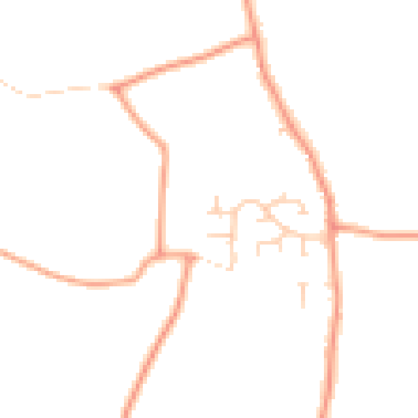Daytime road noise heatmap for CO6 1AB