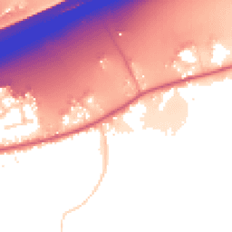 Daytime road noise heatmap for CO6 1BL