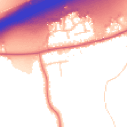 Daytime road noise heatmap for CO6 1BP
