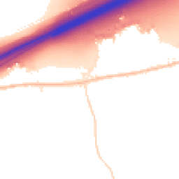 Night-time road noise heatmap for CO6 1BW