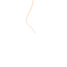 Night-time road noise heatmap for CO6 1DA