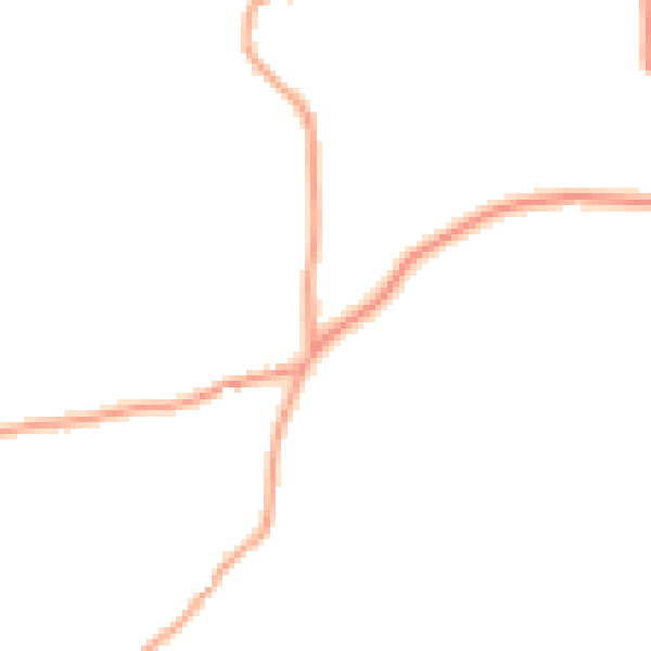 Daytime road noise heatmap for CO6 1DL