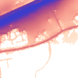 Daytime road noise heatmap for CO6 1DX