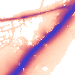 Daytime road noise heatmap for CO6 1EL