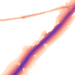 Night-time road noise heatmap for CO6 1EL