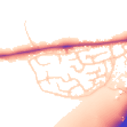 Daytime road noise heatmap for CO6 1HQ