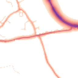 Daytime road noise heatmap for CO6 1RN