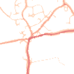 Daytime road noise heatmap for CO6 1SH
