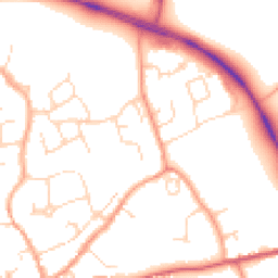 Daytime road noise heatmap for CO6 1TB