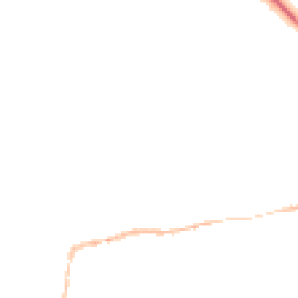 Night-time road noise heatmap for CO6 1UE