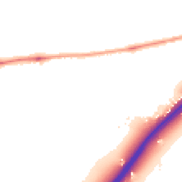 Night-time road noise heatmap for CO6 1XF