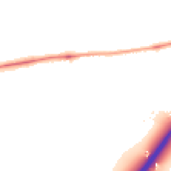 Night-time road noise heatmap for CO6 1XH